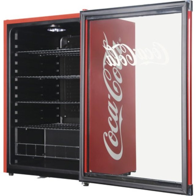 Bar-Kühlschrank 115 Liter, Typ „Coca Cola“