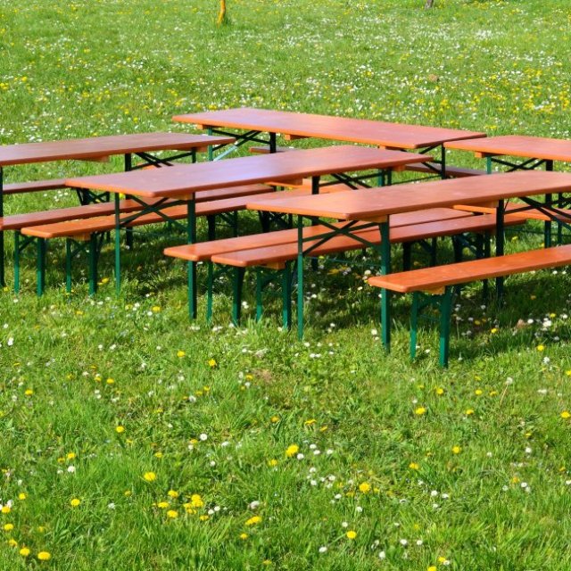 Bierzeltgarnitur PRO 70 - 5er-Set