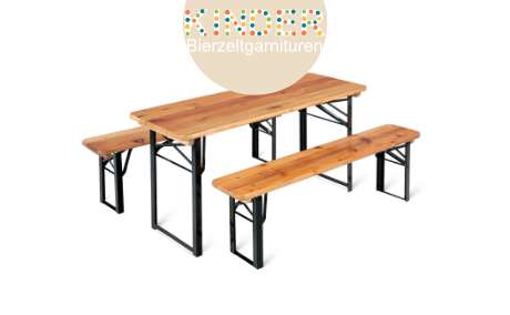 Kinderbierzeltgarnitur einzeln