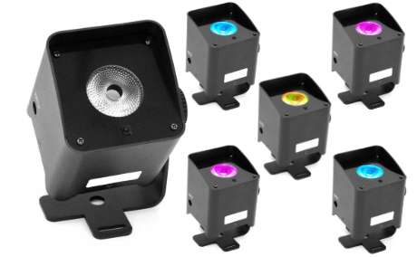 Mini LED-Eventlampen Akku 15W, 6er-Set
