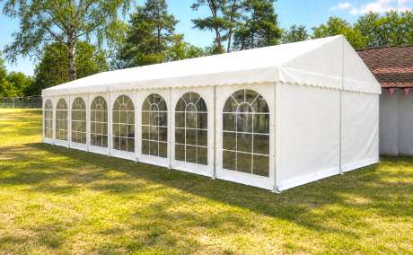 Premium Partyzelt 6 x 12 Meter in Festzeltqualität