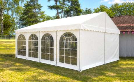 Premium Partyzelt 6 x 6 Meter in Festzeltqualität